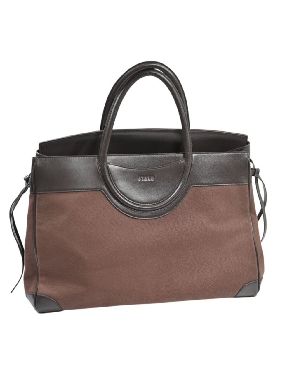 Staud Maude Carryall Mini Tote Bag in Brown